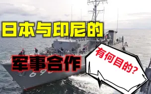 刚和中国签完RCEP，日本就和印尼进行军事合作，背后有何目的