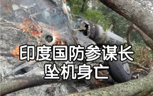 印度国防参谋长在坠机事故中身亡 生前曾宣称中国是“头号敌人”