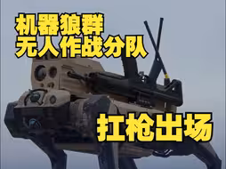 机器狼群无人作战分队扛枪出场！将首次亮相中国航展