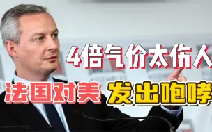 4倍气价伤感情，法国财长发出咆哮：不能让美国控制全球能源市场
