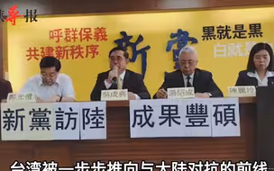 “台独”没有出路！新党主席吴成典：我们就是中国人，还用伪装吗