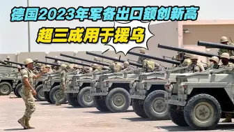 德国2023年军备出口额创新高，超三成军备出口用于对乌军援