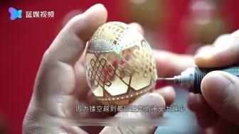 有一种精致叫做蛋壳雕刻工艺品  方寸之间显乾坤