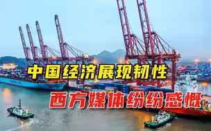 中国公开进出口数据惊艳世界，西方媒体感慨：中国经济展现出韧性