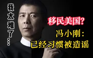 冯小刚：被传移民美国很无奈 已习惯被传谣言