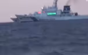 日媒报道5月29日，中国海警船巡航钓鱼岛海域