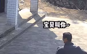 9岁孙子隔监控碎嘴式喊话，逗得爷爷奶奶合不拢嘴