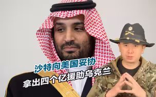 拜登威胁还是得逞了，沙特态度大变，公开向乌克兰提供经济援助