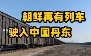 韩媒：2天2次 朝鲜再有列车驶入中国丹东