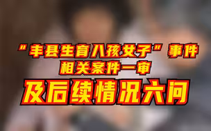 “丰县生育八孩女子”事件相关案件一审及后续情况六问