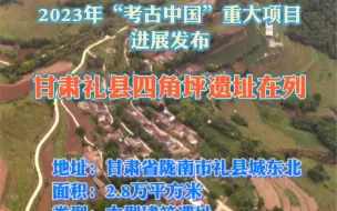 2023年“考古中国”重大项目进展发布 甘肃礼县四角坪遗址在列