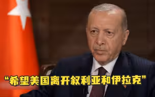 土总统：希望美国能离开叙伊，就像撤离阿富汗一样