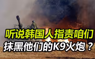 振振有声：听说韩国人指责咱们抹黑他们的K9火炮？
