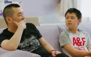 不听不听，老爸念经，陈建斌和大儿子的教育模式是不是你家同款