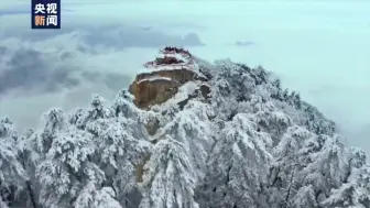 绝美！雪后华山诗意与侠气并存