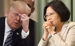 蔡英文的美国靠山倒台？特朗普即将出局，再也没法乱打“台湾牌”