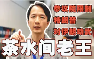 茶水间老王丨美参议院限制特朗普对伊朗动武 是不得已而为之？