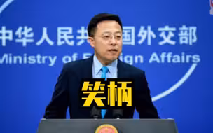 赵立坚双引号手势回应澳反华机构谣言
