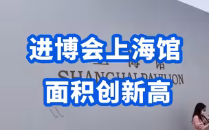 百年华章+智造未来+可持续时尚！进博会上海馆面积创新高