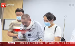 “718电瓶车事故”父亲出院  三鞠躬表达感谢