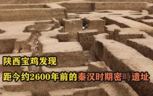 陕西宝鸡发现距今约2600年前的秦汉时期密畤遗址