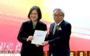台工总理事长当面向蔡英文喊话，呼吁建立两岸互动模式