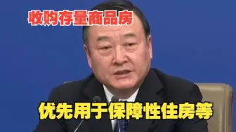 推进收购存量商品房 优先用于保障性住房、青年公寓等