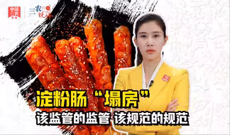三农锐评丨淀粉肠“塌房” 该监管的监管 该规范的规范