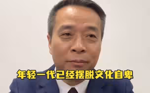 北京师范大学党委常委、副校长康震：年轻一代已经摆脱文化自卑，以一种平视、骄傲的姿态面对世界