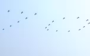 70周年大阅兵：空中护旗梯队