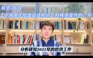 展望2021｜【中国现代化建设】进程中｜需求侧改革｜反垄断｜房地产｜债务风险。