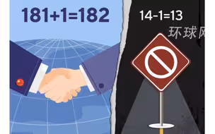 中国和洪都拉斯建交，华春莹刚刚发推：“182vs13”
