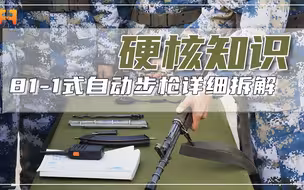硬核知识！81-1式自动步枪现场详细拆解