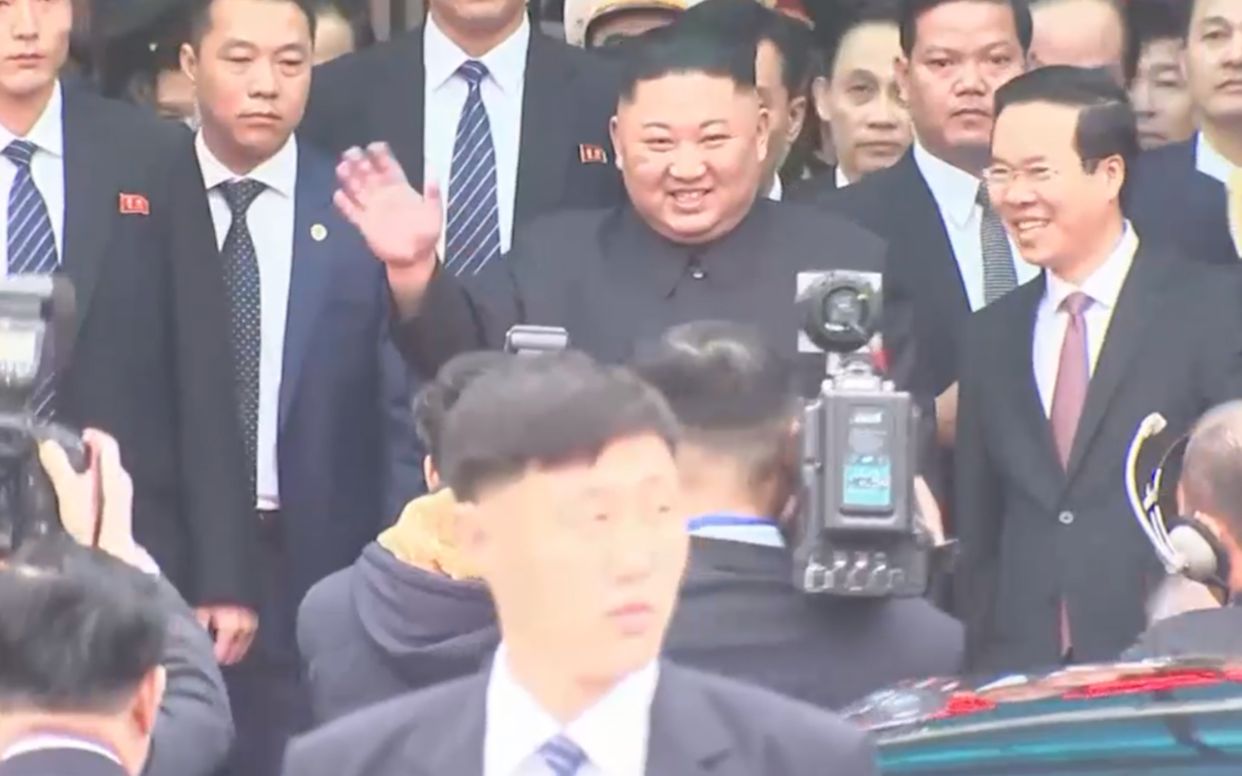 金正恩专列抵达中越边境 朝鲜领导人时隔55年再次踏足越南
