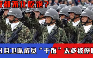 饭都不让吃饱？日自卫队成员“干饭”太多被停职，损失还不够10块钱