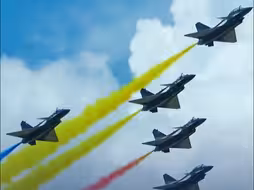 第十次飞出国门！空军八一飞行表演队赴沙特飞行表演