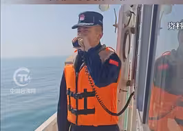 霸气喊话！福建海警在厦门金门附近海域开展综合执法巡查
