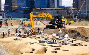 日本大阪市中心挖出1500具人骨：多为儿童和年轻人 或死于同一波瘟疫