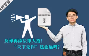 反诈再添法律大招！ “天下无诈”还会远吗？