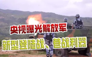解放军登陆战利器曝光，战力爆棚，还可适用于巷战，意义不言而喻