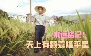 永远铭记！天上有颗袁隆平星