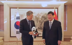 韩国前总统之子、东亚文化中心院长卢载宪，携韩国各界友好人士，给2022北京冬奥会打call！