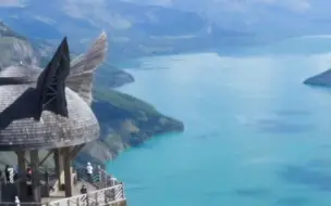 【穿越新疆】换个视角，鸟瞰美丽而神秘的湖喀纳斯湖