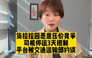司机集体停运抗议，交通运输部约谈，货拉拉们该反思责任担当了