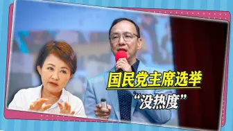 国民党党魁战“冷到不行”，朱立伦遇太多挑战，卢秀燕冷静盘算