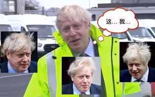 头发这么乱，是不是不梳头？英国首相约翰逊：我梳！我办公室就有梳子！
