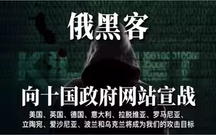 俄罗斯黑客组织向英美德等十国政府网站宣战