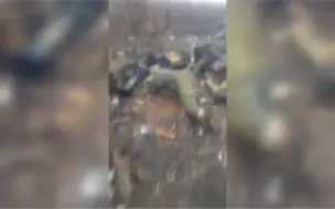 俄媒公布视频：东乌民兵发现被乌军遗弃的导弹发射筒，第一时间趴地上来回刨土“排雷”
