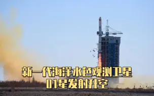 我国新一代海洋水色观测卫星01星发射升空