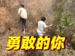 路人多看了一眼避免了一场山火♥